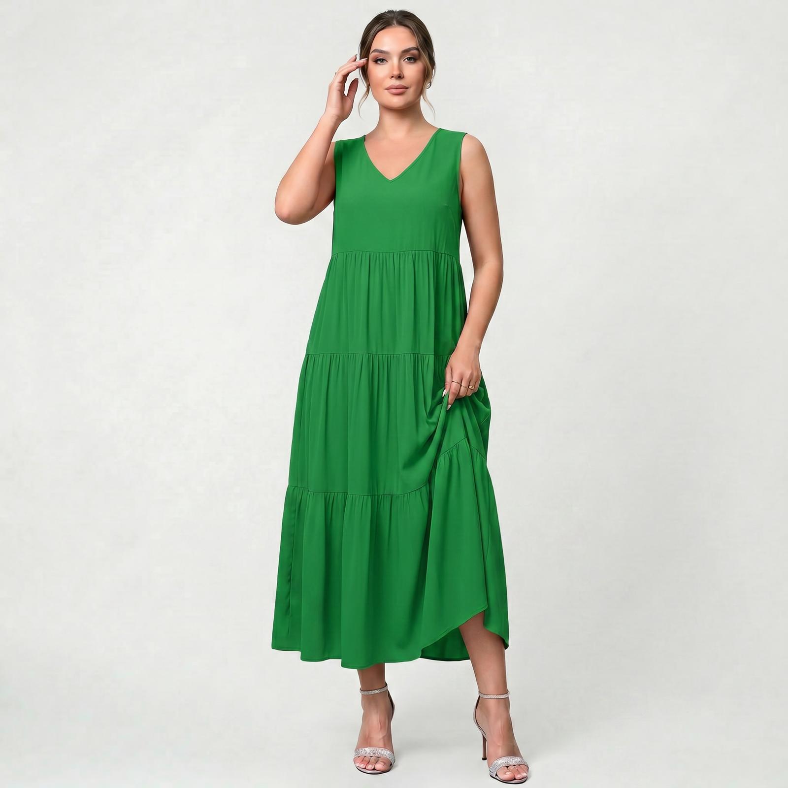 Robe Longue Intemporelle Femme Légère Coupe Fluide Élégante