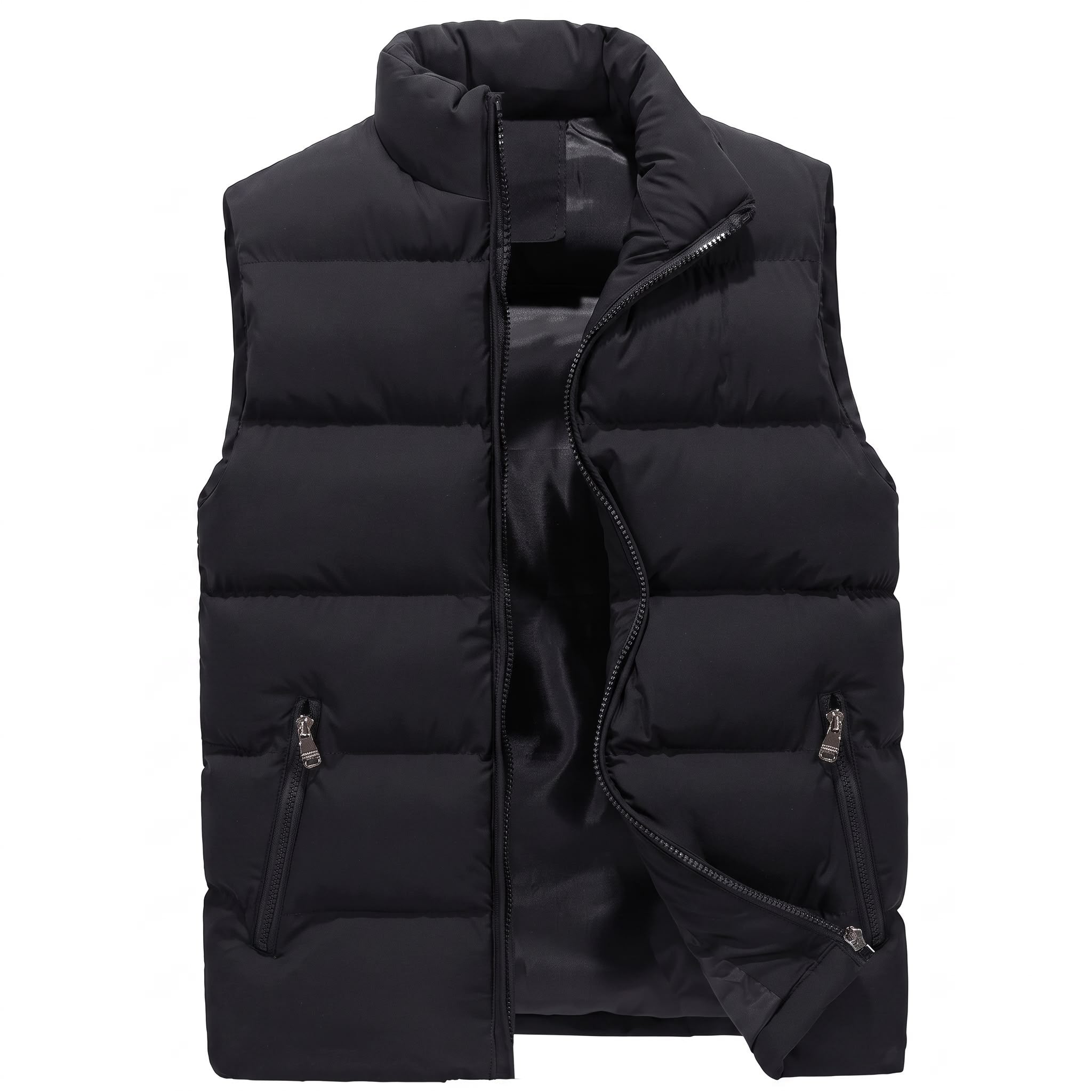 Gilet doudonon Bodywarmer pour hommes pour des couches avec un look brodé