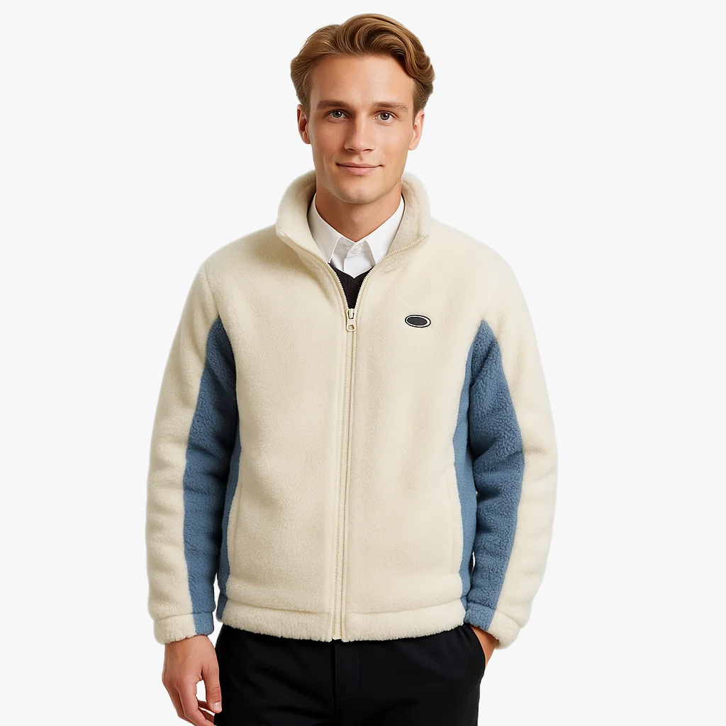 Veste polaire oversized tendance pour homme