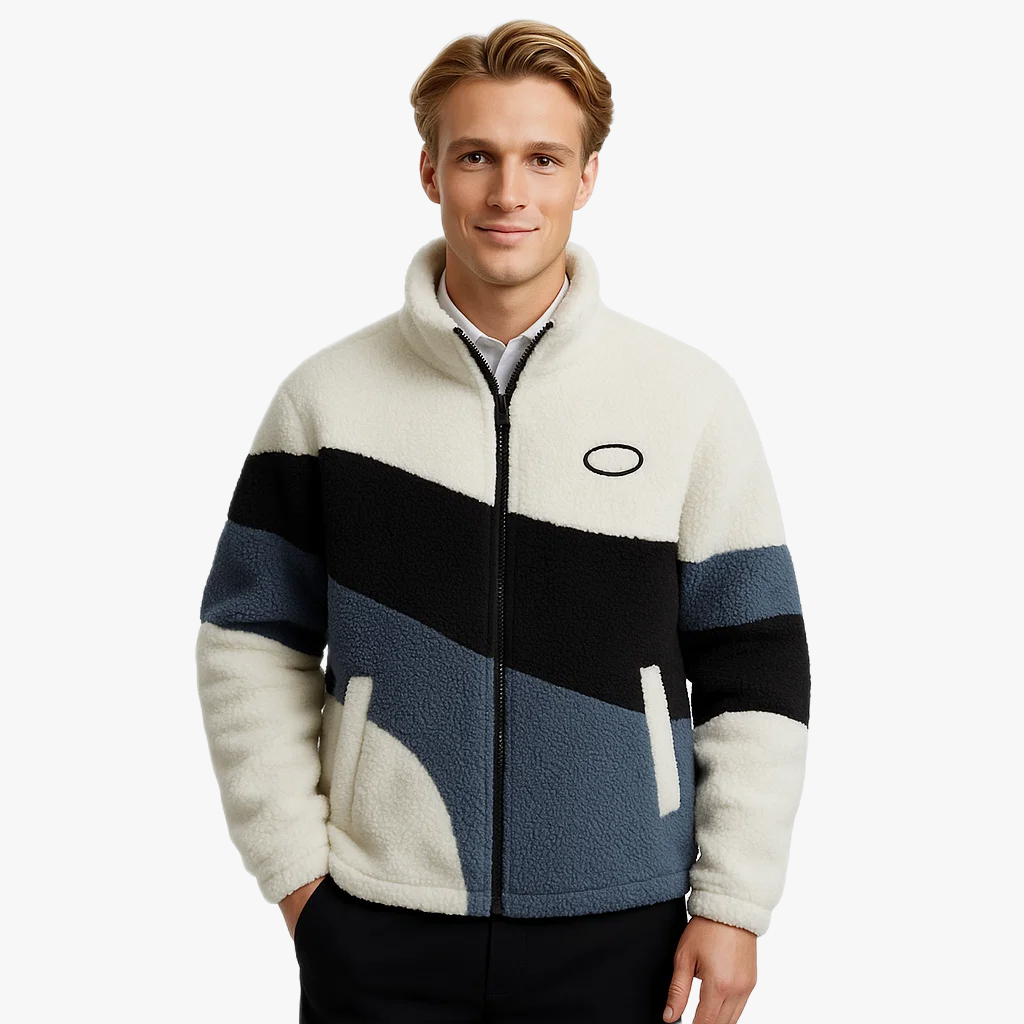 Veste polaire oversized tendance pour homme