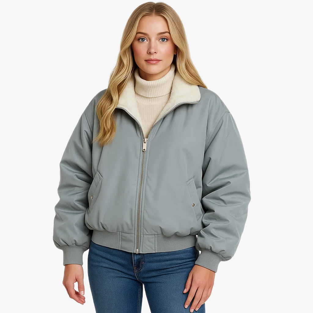 Veste d'hiver femme confort douillet oversized