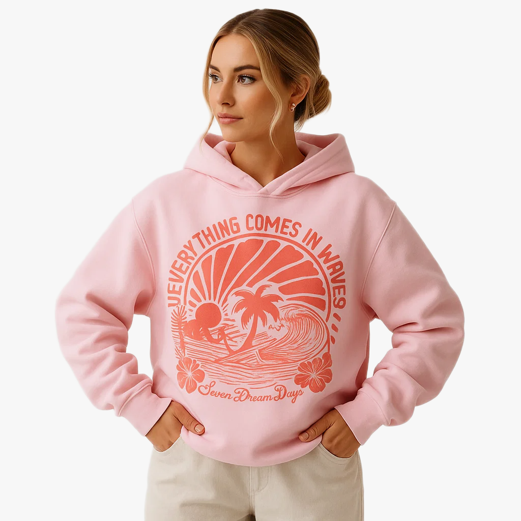 Haut de Sweat à Capuche Oversize Femme