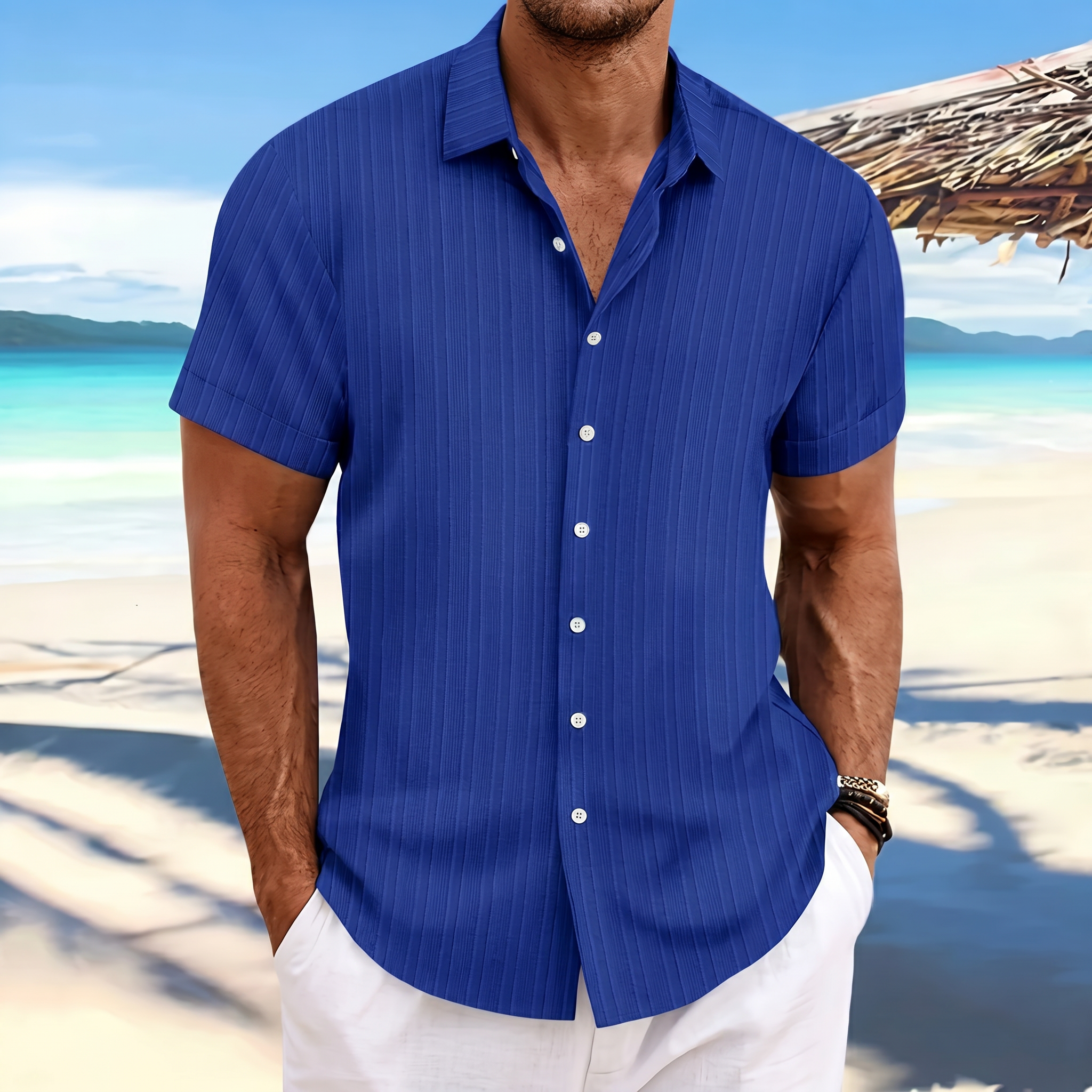 Adrien  Chemise légère pour homme