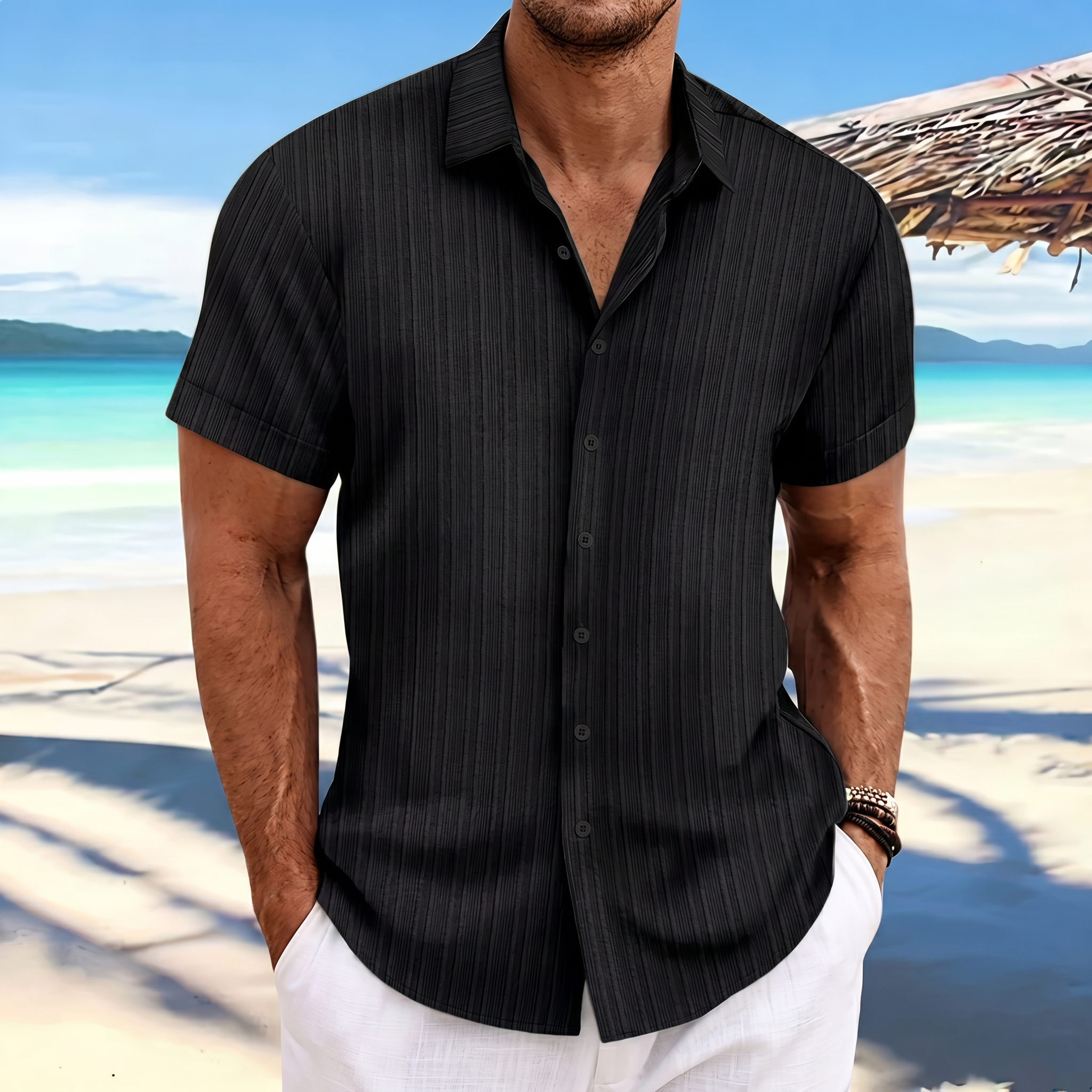 Adrien  Chemise légère pour homme
