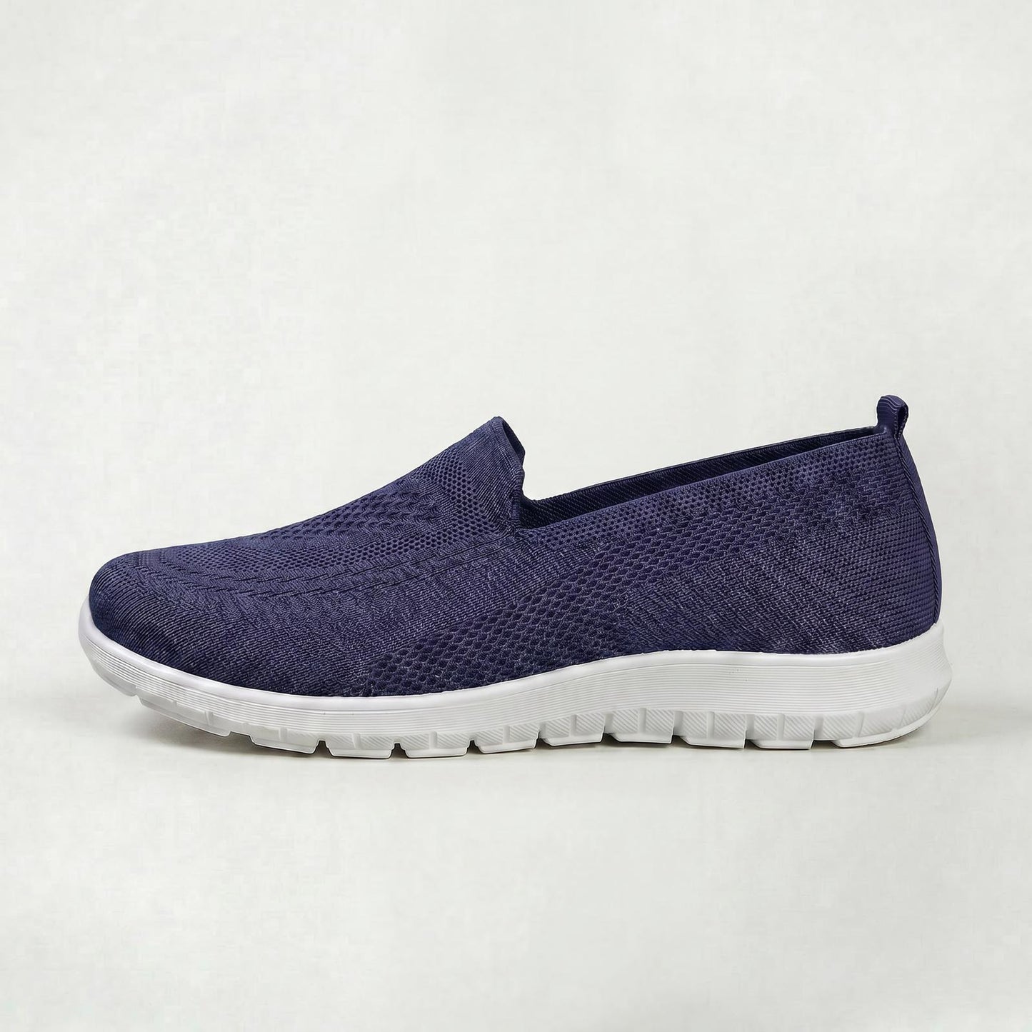 Chaussures plates à enfiler en maille pour femme, légères et confortables