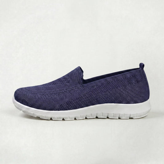Chaussures plates à enfiler en maille pour femme, légères et confortables