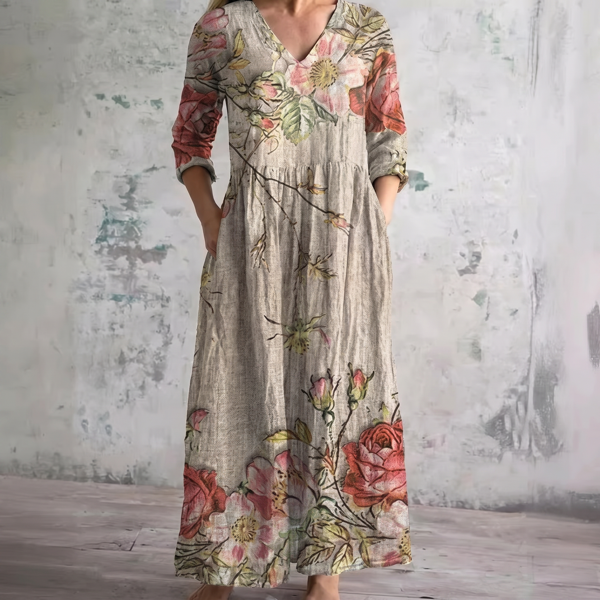 Camille  Robe Légère D'Été