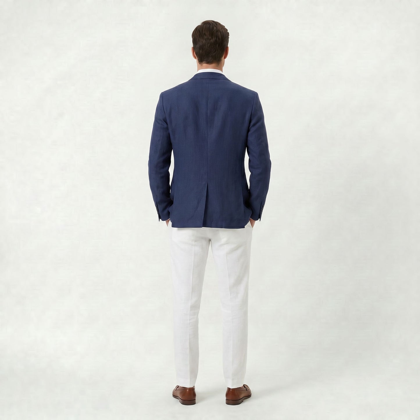 Blazer Homme Slim Fit Intemporel Veste Classique Sur Mesure