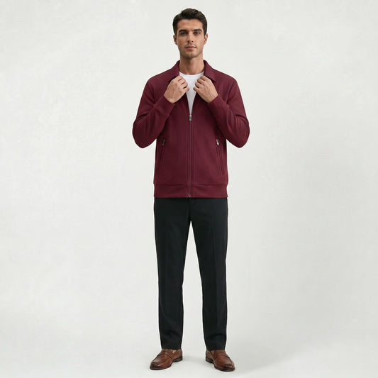 Veste légère homme coupe ample classique style intemporel décontracté