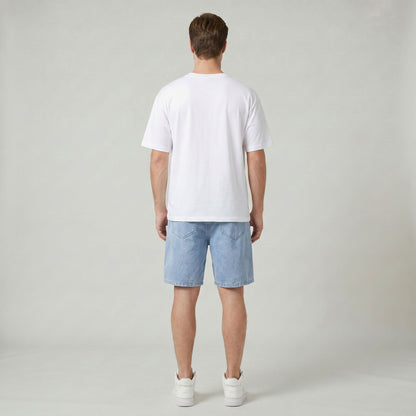 Short en denim léger pour homme avec taille stretch  idéal pour l’été