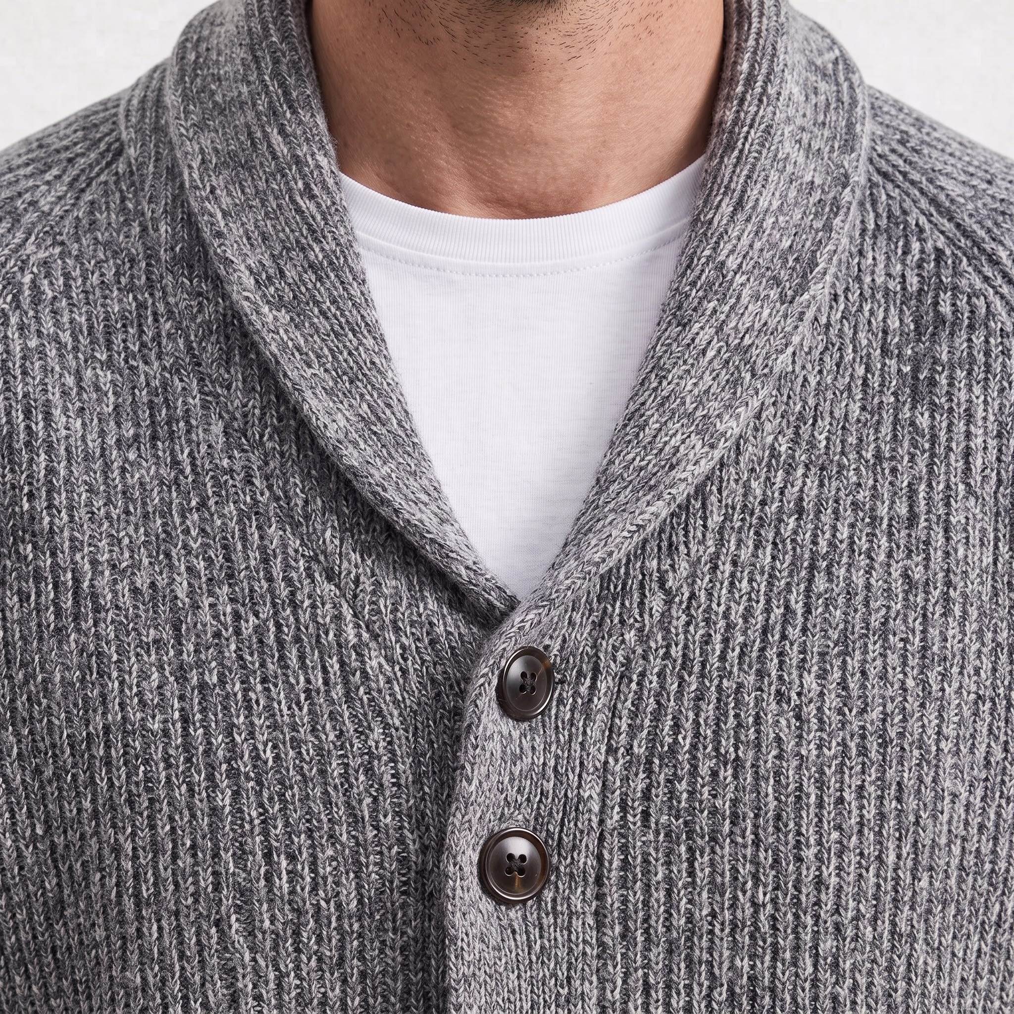 Gilet Épais à Boutons pour Homme pour l’Automne et l’Hiver