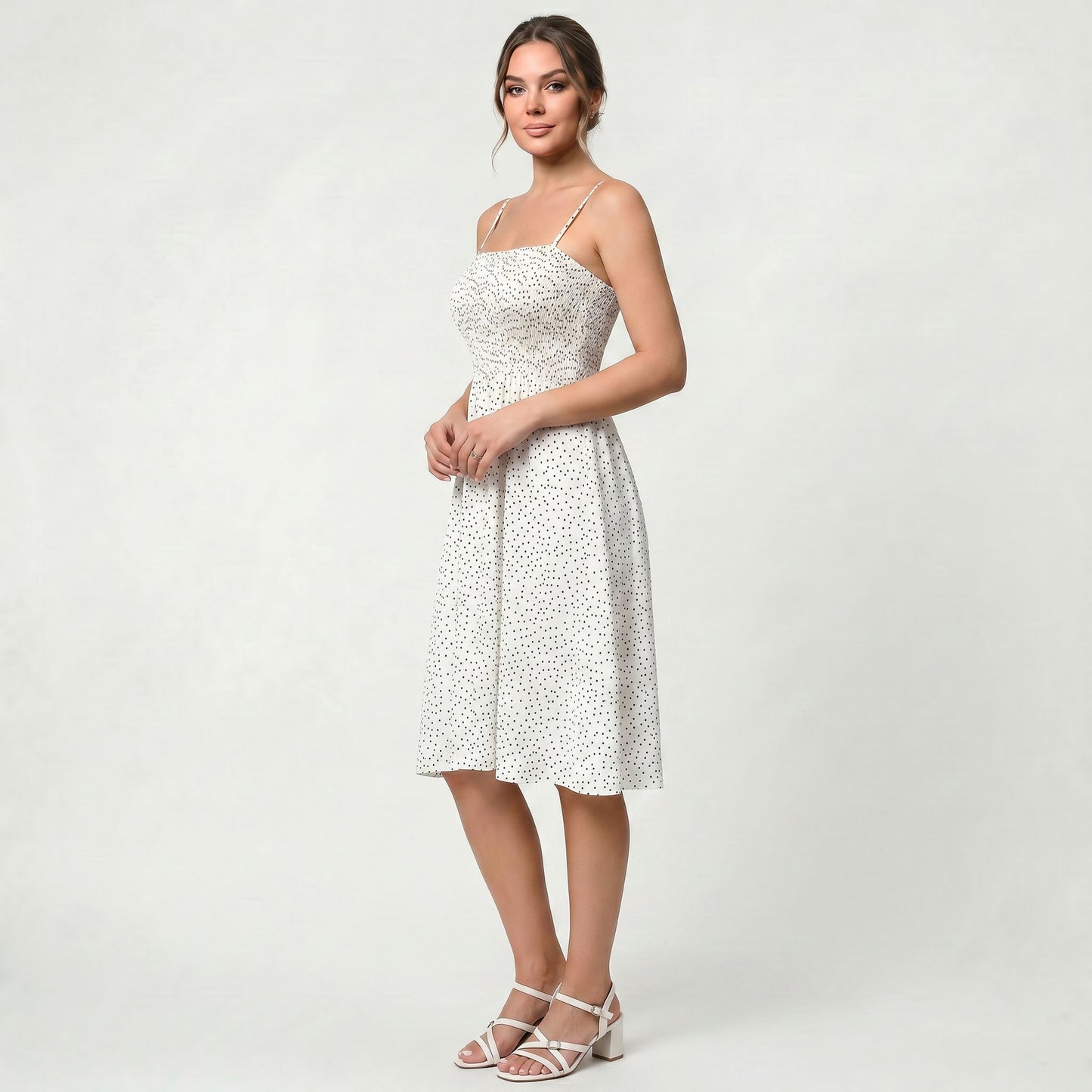 Robe Maxi Fleurie Taille Haute pour Femme Légère et Respirante