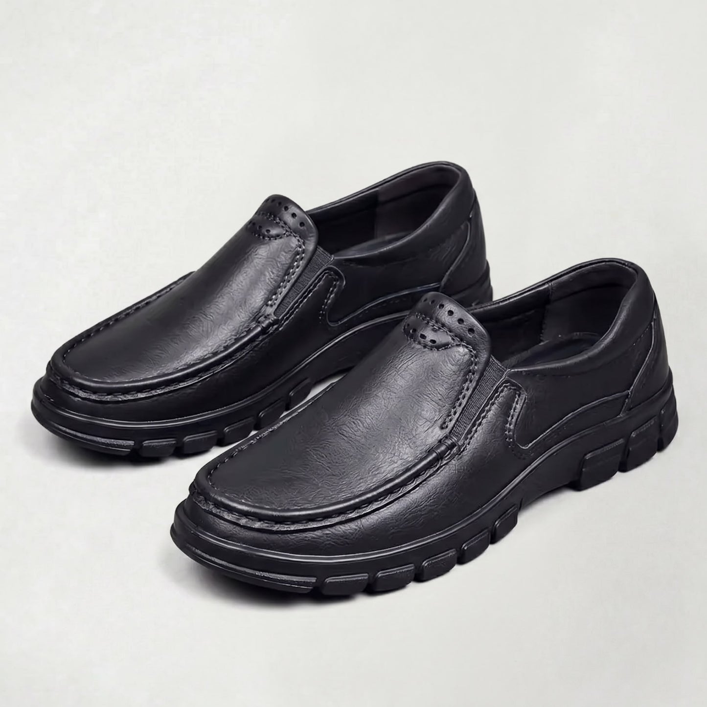 Chaussures décontractées classiques pour homme au style mi-montant élégant