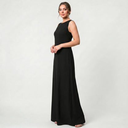Robe midi coupe A à manches courtes pour femme, légère et décontractée