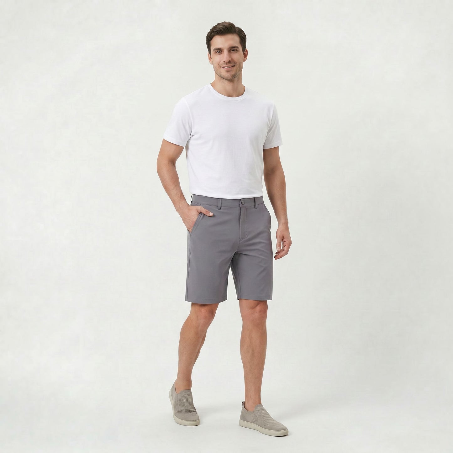 Short Cargo Décontracté Homme Léger pour l’Été et l’Extérieur