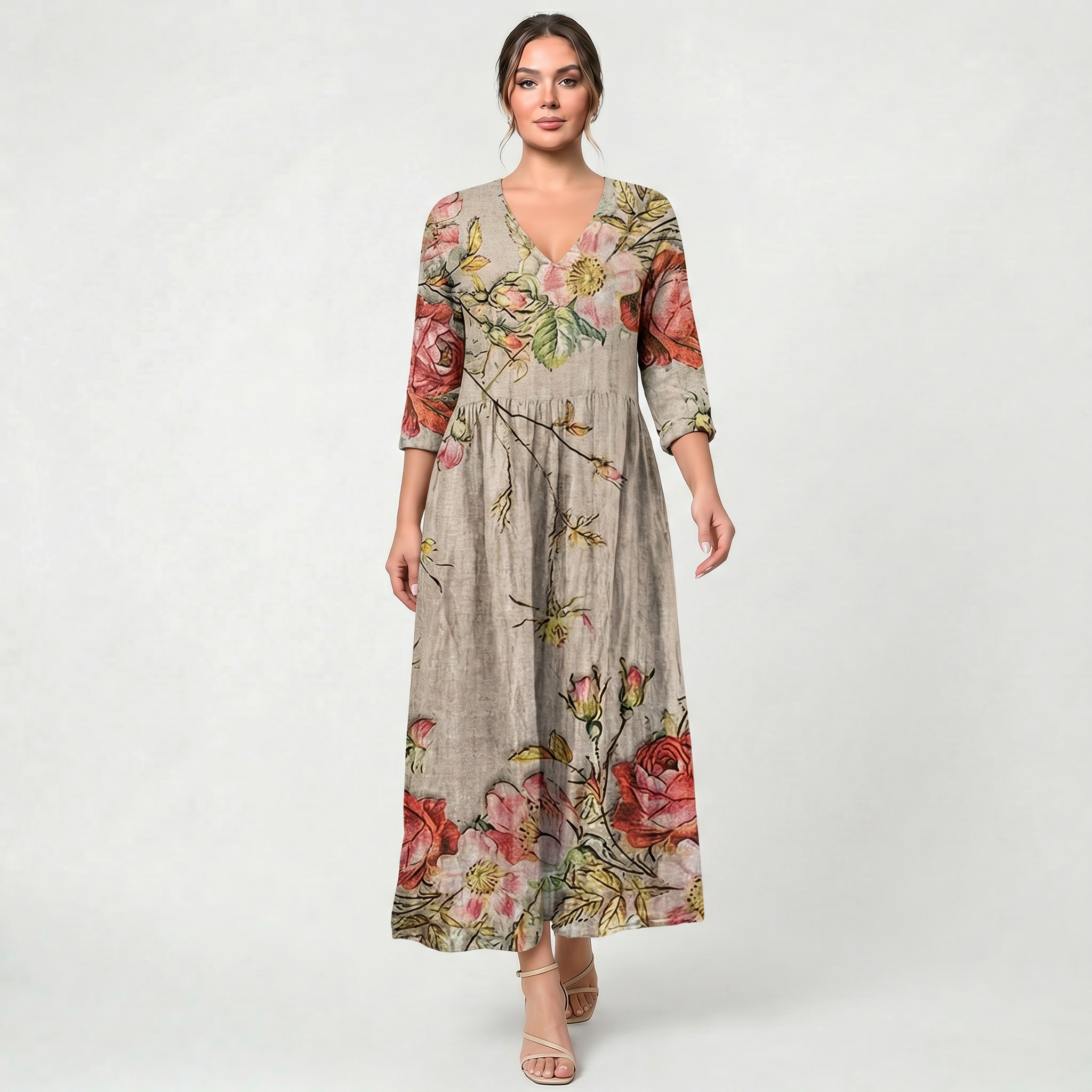Camille  Robe Légère D'Été