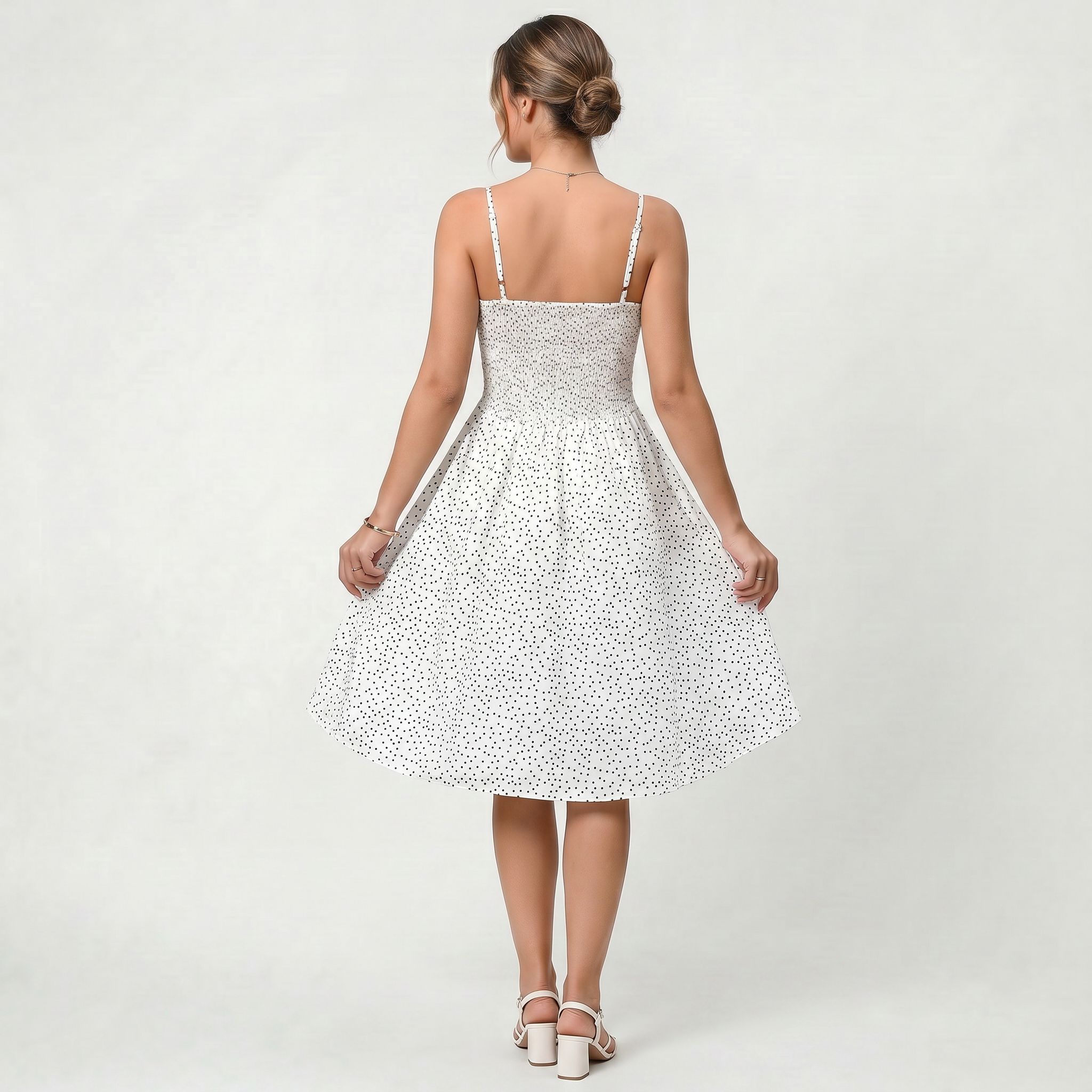 Robe Maxi Fleurie Taille Haute pour Femme Légère et Respirante