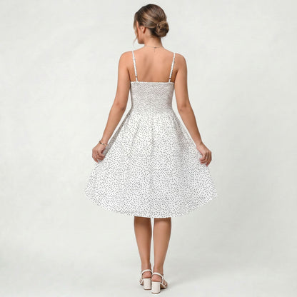 Robe Maxi Fleurie Taille Haute pour Femme Légère et Respirante