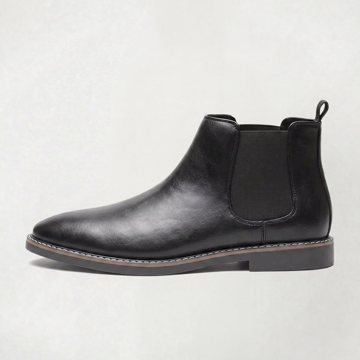 Bottines Chelsea Homme à Talon Bas pour un Usage Quotidien