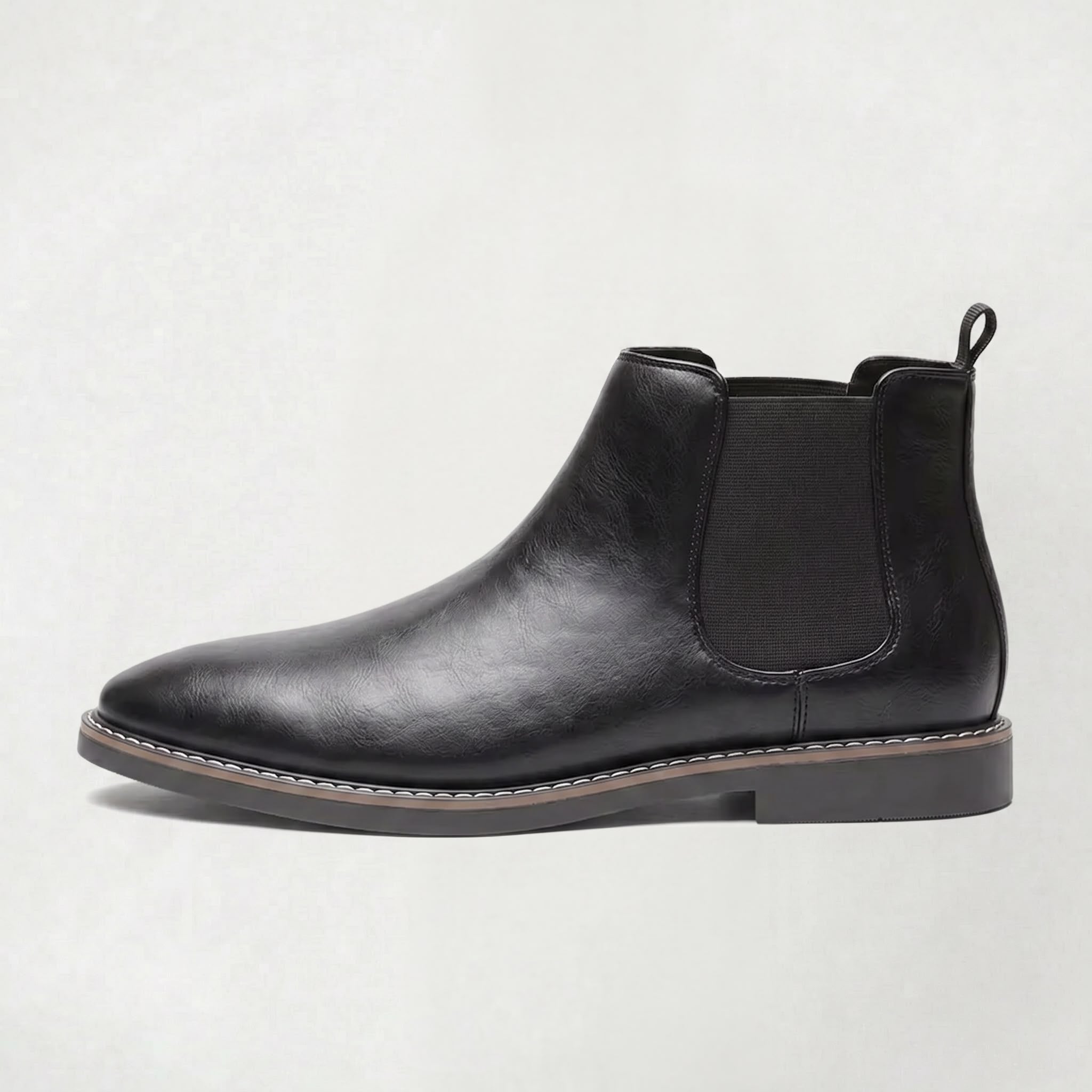 Bottines Chelsea Homme à Talon Bas pour un Usage Quotidien