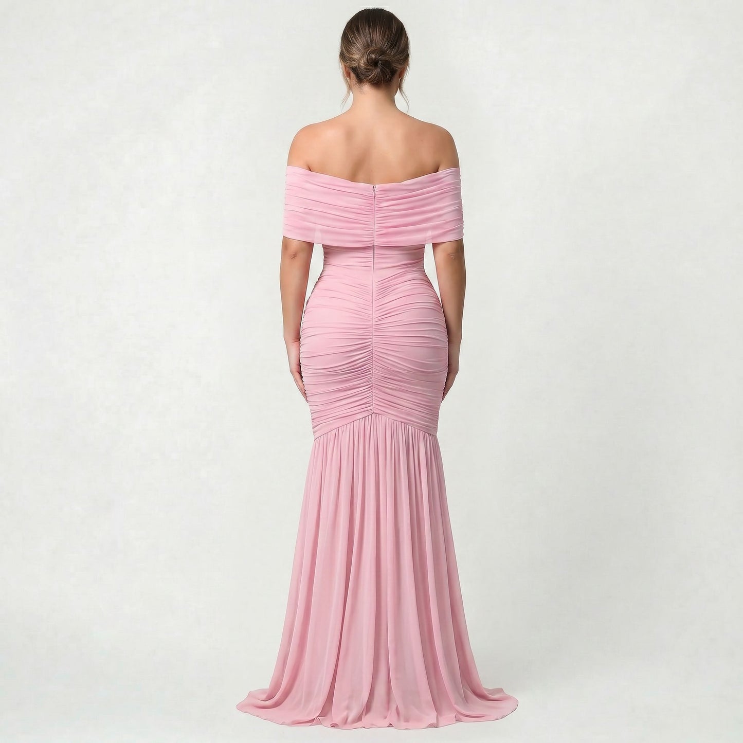 Robe Maxi Intemporelle pour Femme à Taille Élégamment Ajustée