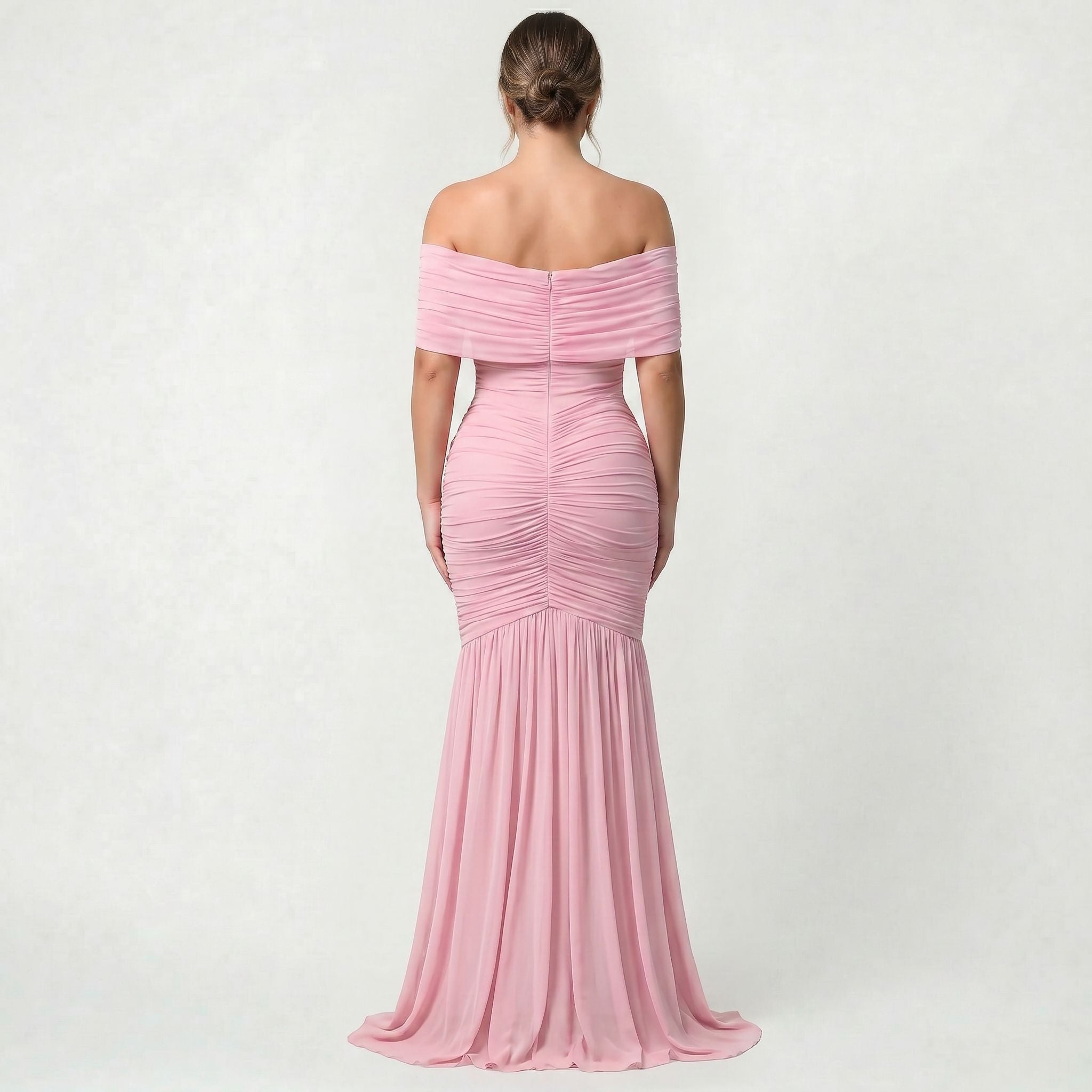 Robe Maxi Intemporelle pour Femme à Taille Élégamment Ajustée