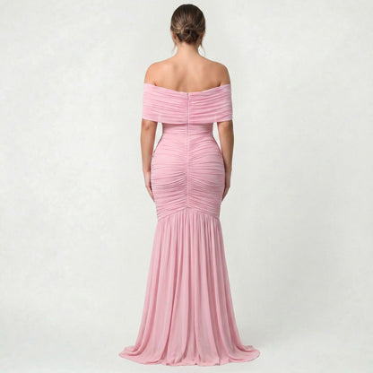 Robe Maxi Intemporelle pour Femme à Taille Élégamment Ajustée