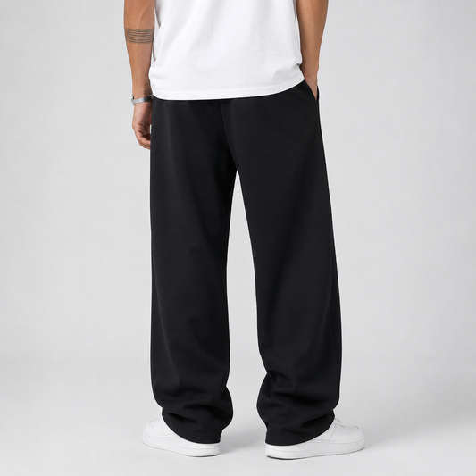 Montarello Men's Jogger Trousers with Drawstring Waist