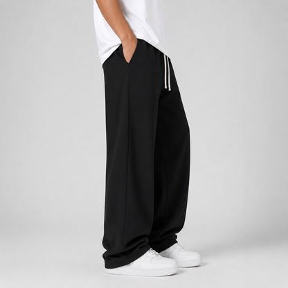Montarello Men's Jogger Trousers with Drawstring Waist