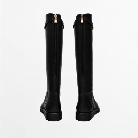Valentina - Elegant Knee-High Leather Boots