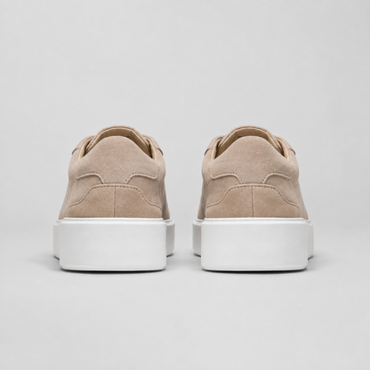 Montarello Men's Trainers Suede-Look Low Profile
