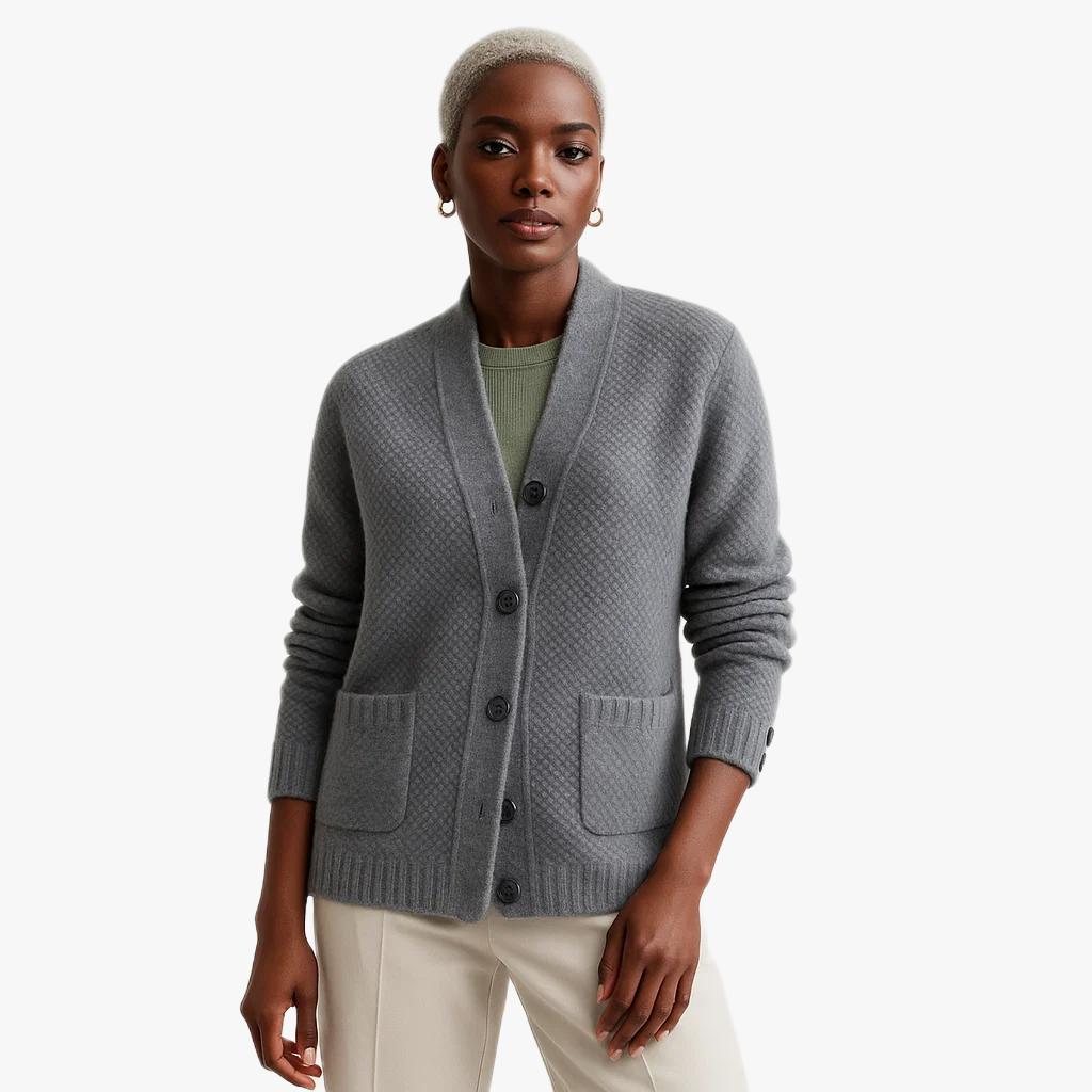 Cardigan Femme Tricoté Élégant et Confortable