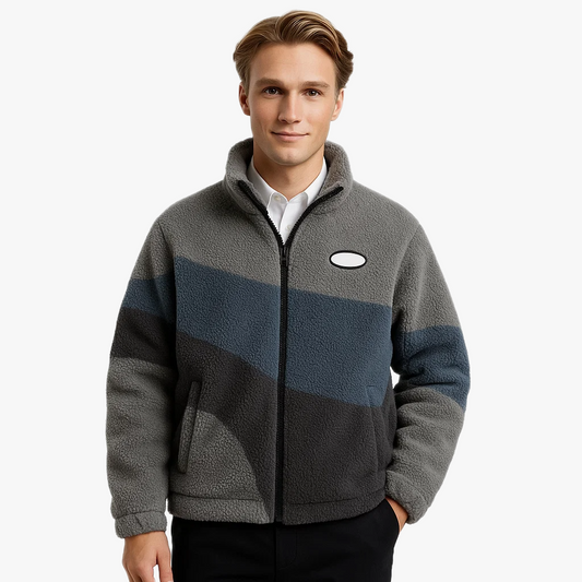 Veste polaire oversized tendance pour homme