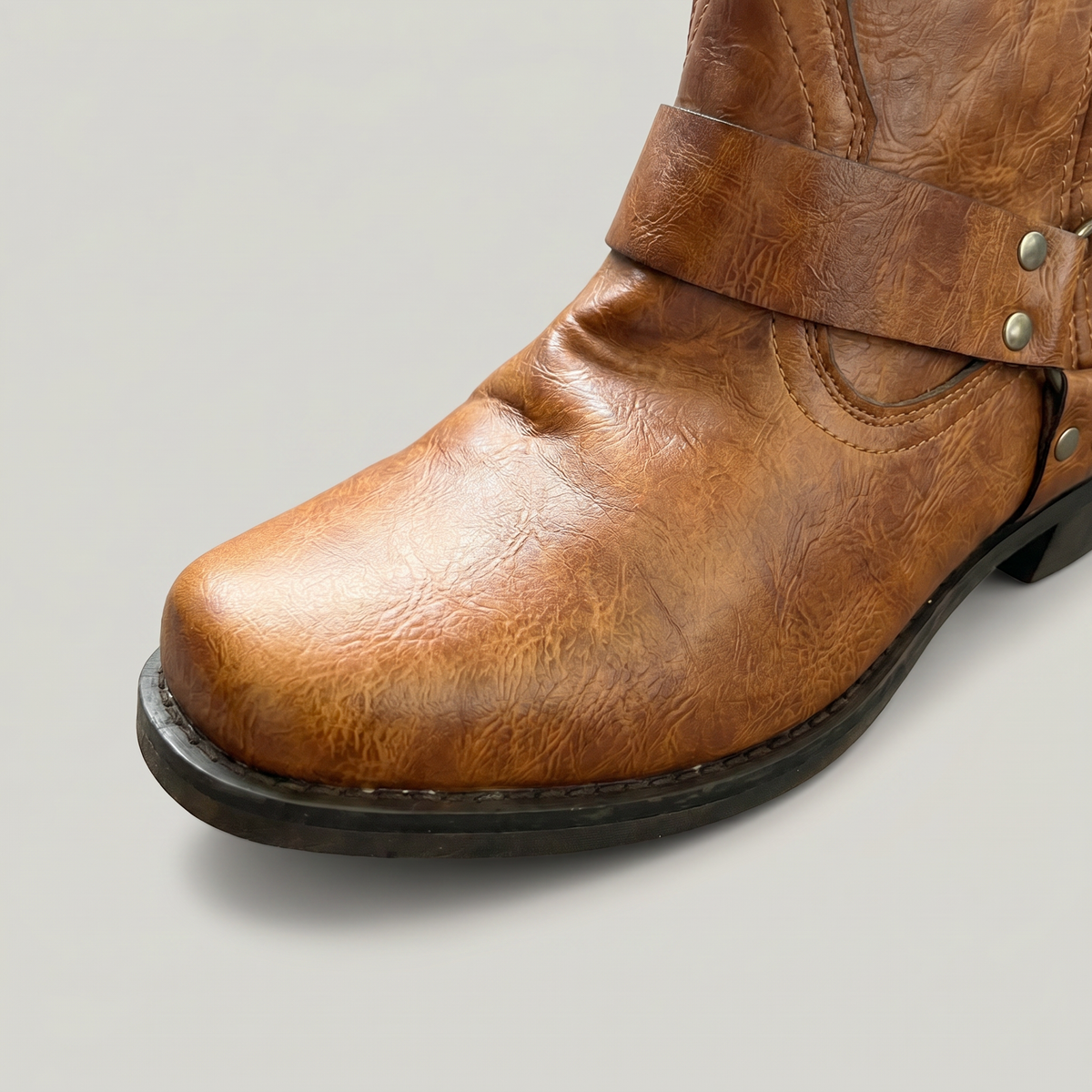 Men's Leather Boots – Slip-On Ankle Boots