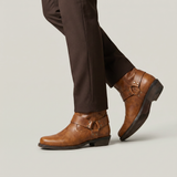 Men's Leather Boots – Slip-On Ankle Boots