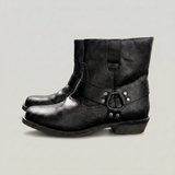Men's Leather Boots – Slip-On Ankle Boots