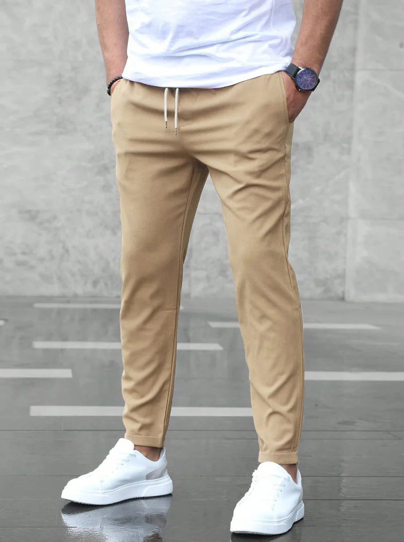 Pantalons élastiques pour hommes