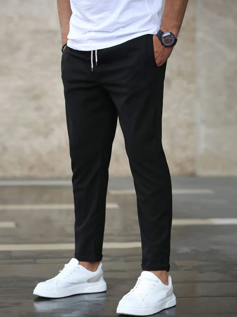 Pantalons élastiques pour hommes