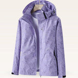 Lightweight Hooded Windbreaker Jacket with Zip Pockets