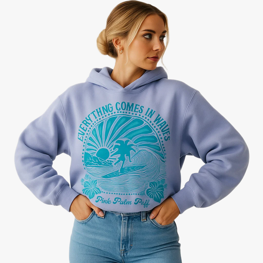 Haut de Sweat à Capuche Oversize Femme