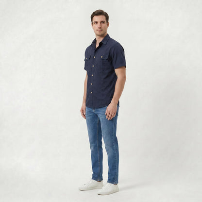 Chemise Workwear Légère Homme Coupe Ample pour un Usage Quotidien