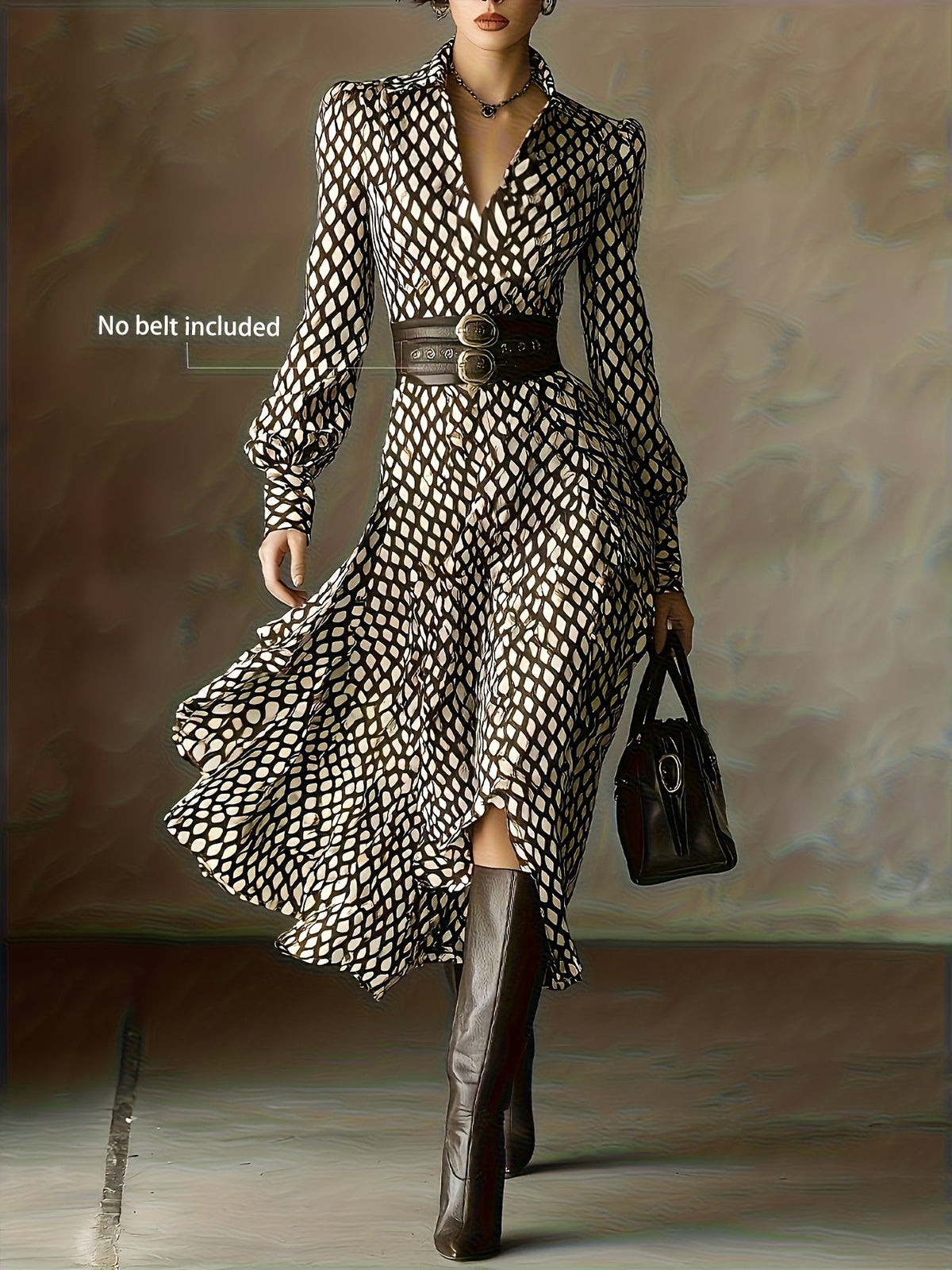Zara | Print Dress