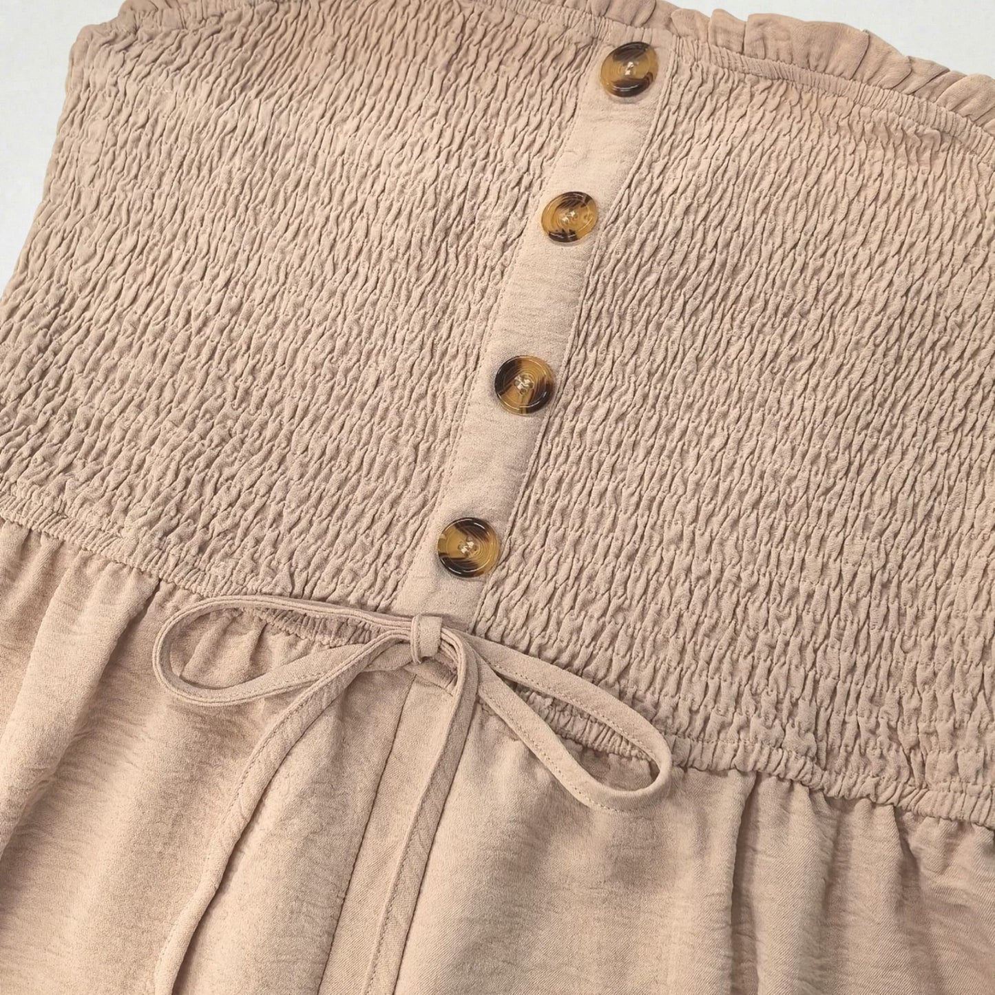 Combinaison Short Bandeau Femme Style Décontracté Léger