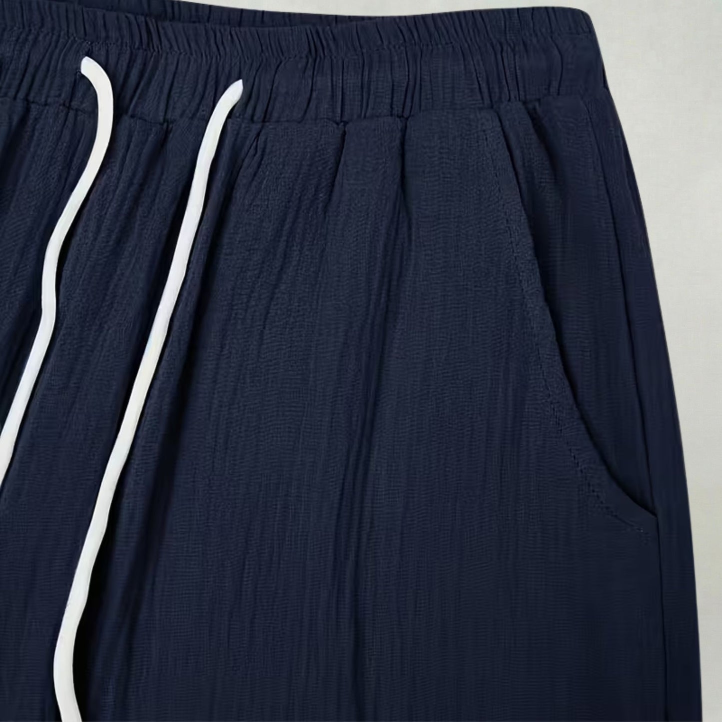 Short en Velours Côtelé Décontracté pour Homme Coupe Casual Esprit Bord de Mer
