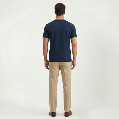 T-shirt classique léger pour homme au style raffiné