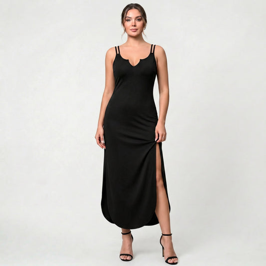 Robe longue ample pour femme, légère et respirante pour un style estival décontracté