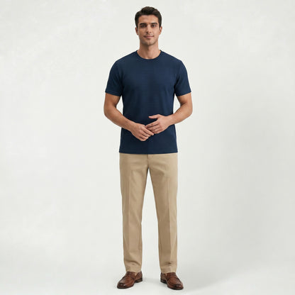 T-shirt classique léger pour homme au style raffiné