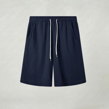 Short en Velours Côtelé Décontracté pour Homme Coupe Casual Esprit Bord de Mer