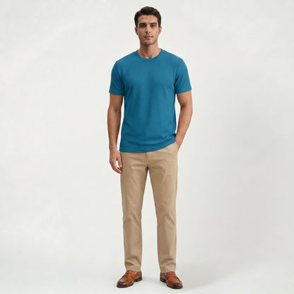 T-shirt classique léger pour homme au style raffiné