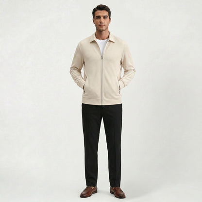 Veste légère homme coupe ample classique style intemporel décontracté